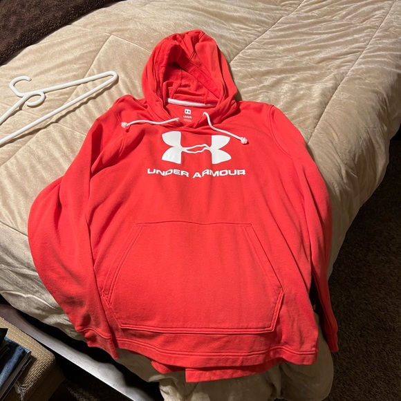 Under Armour Mens Sportstyle Big Logo Hoodie - Picture 1 of 2